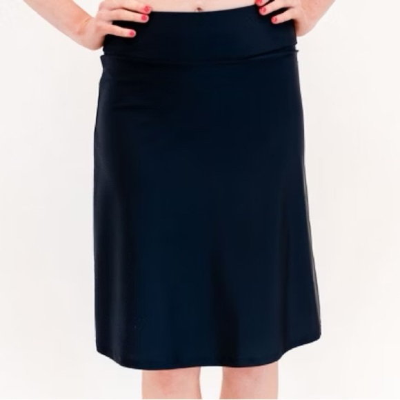 Susana Monaco Skirt Set in Navy Blue Sz L - Picture 3 of 10